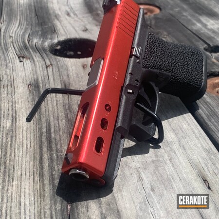 Powder Coating: 9mm,Glock,S.H.O.T,Pistol,MATTE CERAMIC CLEAR MC-161
