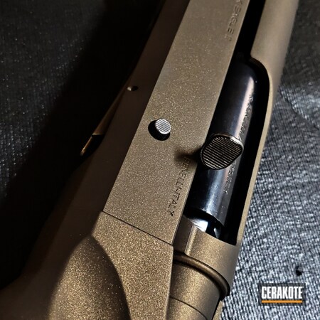 Powder Coating: Midnight Bronze H-294,12 Gauge,Shotgun,Benelli,S.H.O.T,Turkey Gun,SBE2,SBE