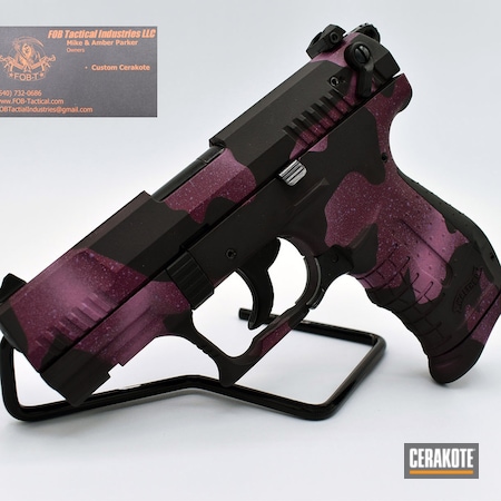 Powder Coating: Bazooka Pink H-244,Wild Purple H-197,S.H.O.T,Pistol,Walther,Armor Black H-190,FROST H-312,BLACK CHERRY H-319,Custom,P22