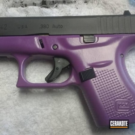 Powder Coating: Glock,Wild Purple H-197,Pistol,Glock 42