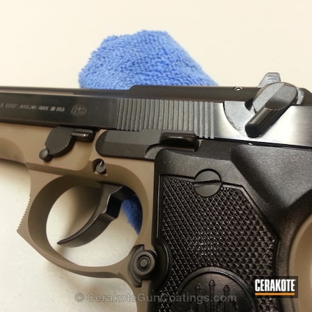 Powder Coating: Cerakote,Handguns,Beretta,Flat Dark Earth H-265,Beretta Model 96,Year