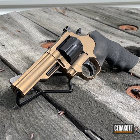 Powder Coating: Graphite Black H-146,S.H.O.T,Pistol,Revolver,Burnt Bronze H-148