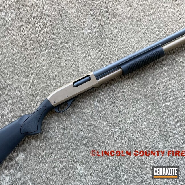 Cerakoted: S.H.O.T,20150 E-190,Shotgun,870,Concrete E-160,Remington 870,Remington