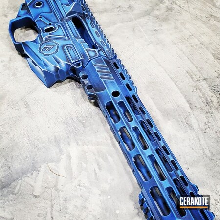 Powder Coating: NRA Blue H-171,S.H.O.T,3rd Generation Rifle,Armor Black H-190,Tactical Rifle,.223 Wylde