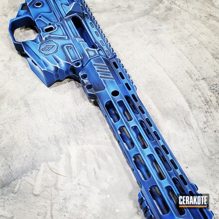 Powder Coating: NRA Blue H-171,S.H.O.T,3rd Generation Rifle,Armor Black H-190,Tactical Rifle,.223 Wylde