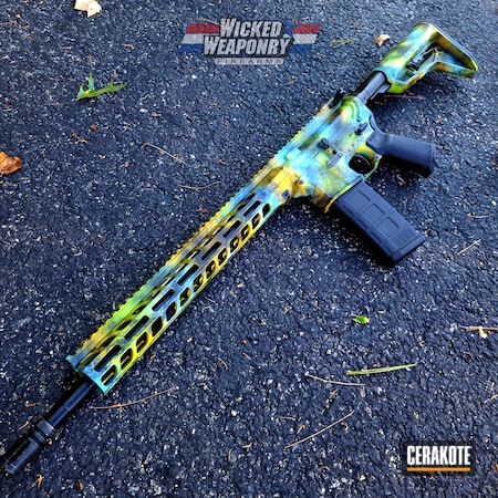 Powder Coating: Firearm,Corvette Yellow H-144,AR Rifle,S.H.O.T,Tie Dye,PARAKEET GREEN H-331,AR,BLUE RASPBERRY H-329,Spring,Stag 15,Stag Arms,Tactical Rifle,Colorful