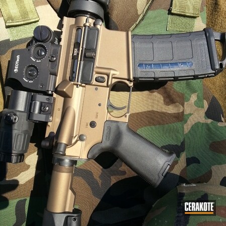 Powder Coating: Upper,Armor Black H-190,Adams Arms,Tactical Rifle,Custom Built,Burnt Bronze H-148,Custom built AR