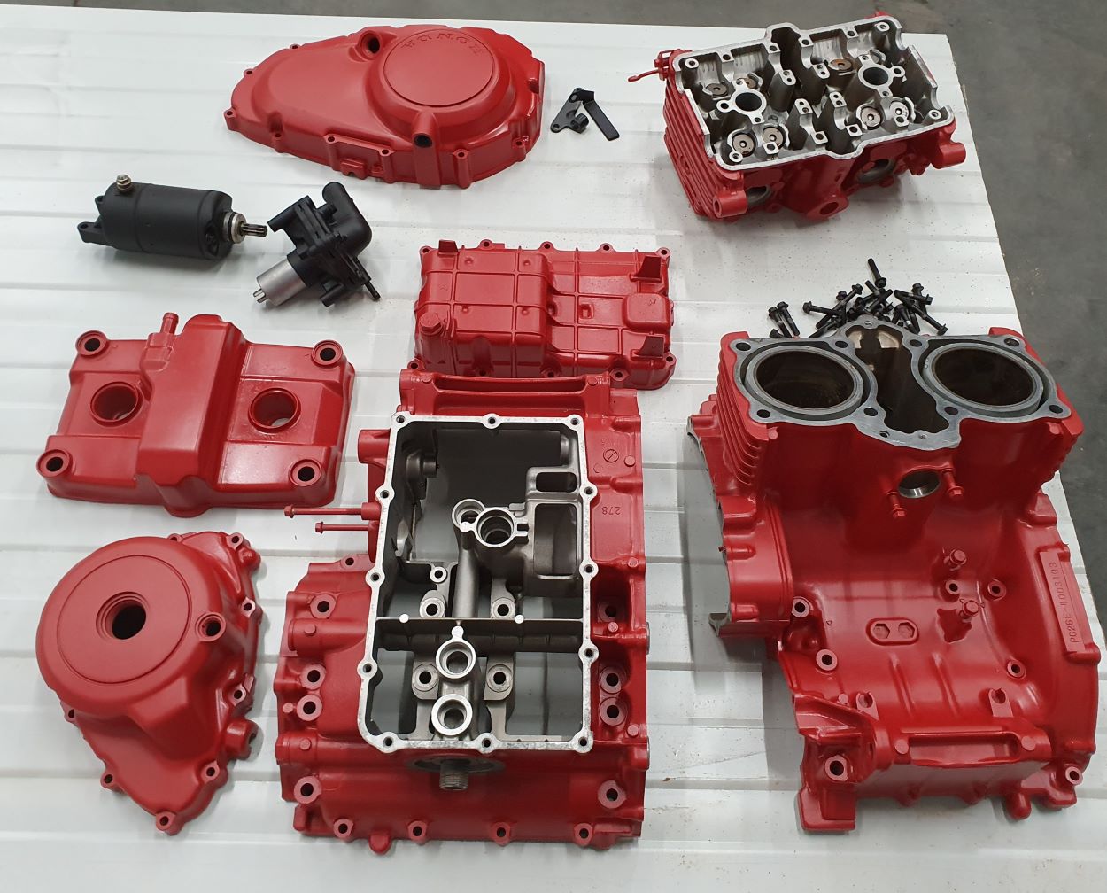 Honda Motorcycle Engine Diagram