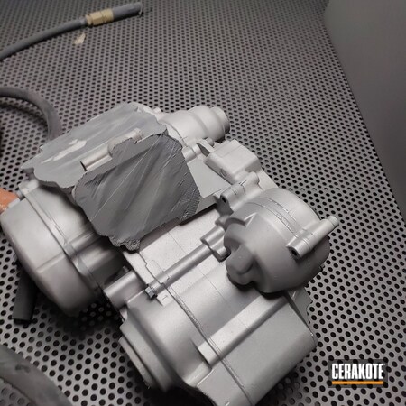 Powder Coating: Graphite Black H-146,My KTM EXC 125 2006 Project,Engine,Burnt Bronze H-148,KTM
