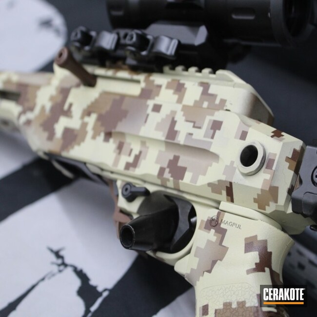 Troy® Coyote Tan, Benelli® Sand, Mud Brown, Multicam® Dark Brown And Mcmillan® Tan Digital Camo Ruger Charger