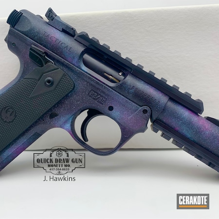 Powder Coating: Bright White H-140,Mark 4,S.H.O.T,Periwinkle H-357,SIG™ PINK H-224,Galaxy,Stars,Graphite Black H-146,BLUE RASPBERRY H-329,Pistol,.22,Space,Ruger