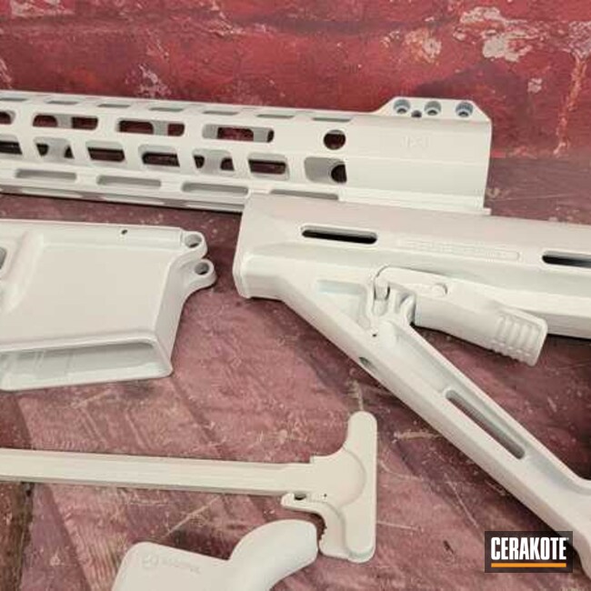 Stormtrooper White Rifle Parts