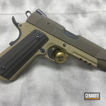 Cerakoted Custom Smith & Wesson 1911 In H-235 And H-226