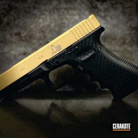 Powder Coating: Graphite Black H-146,S.H.O.T,Gold H-122,Krav Maga,Custom Glock,Glock 17