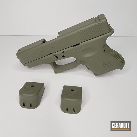 Powder Coating: Glock 33,S.H.O.T,Forest Green H-248
