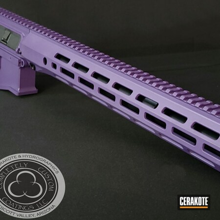 Powder Coating: Custom Color,S.H.O.T,AR15 BUILD,Armor Black H-190,Bright Purple H-217