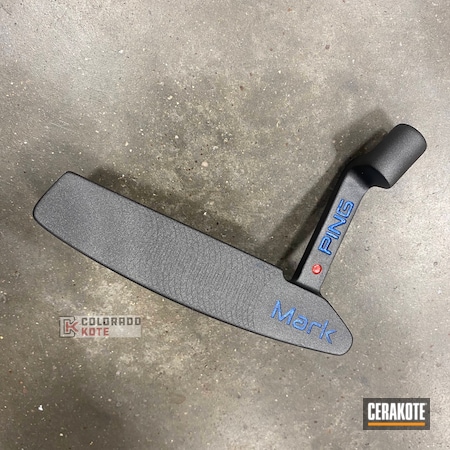 Powder Coating: Putters,Graphite Black H-146,Golf Putters,NRA Blue H-171,S.H.O.T,HABANERO RED H-318,Ping,Tungsten H-237,Putter
