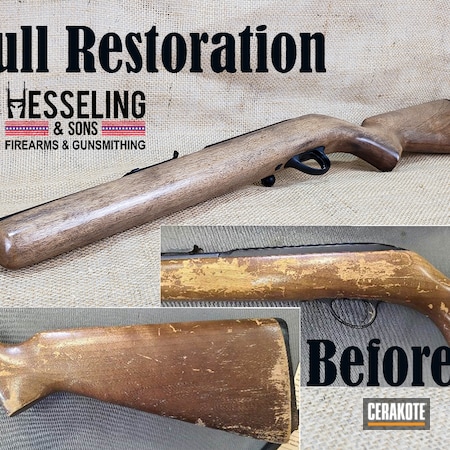 Powder Coating: S.H.O.T,Armor Black H-190,Complete Restoration,Winchester,Restoration,#stevens,Family Heirloom,Savage