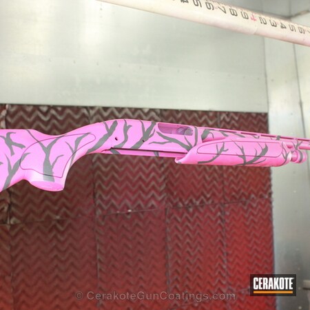 Powder Coating: Shotgun,Remington,Sniper Grey H-234,Sniper Grey,Prison Pink H-141