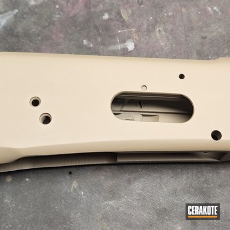 Powder Coating: S.H.O.T,1894,Before and After,Lever Action,Rifle,MAGPUL® FLAT DARK EARTH H-267