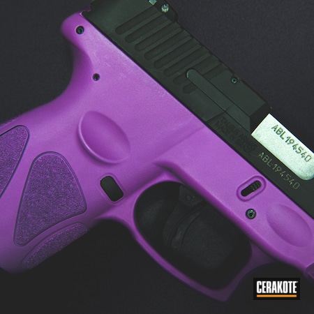 Powder Coating: Wild Purple H-197,S.H.O.T,Pistol,Taurus