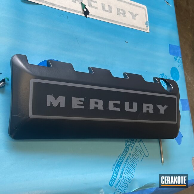 Cerakoted: Mercury M100,5.0 Coyote,GLOCK® GREY H-184,Valve Covers,Automotive,CERAKOTE GLACIER BLACK C-7600