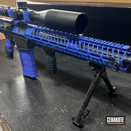 Powder Coating: AR Rifle,S.H.O.T,Periwinkle H-357,.308