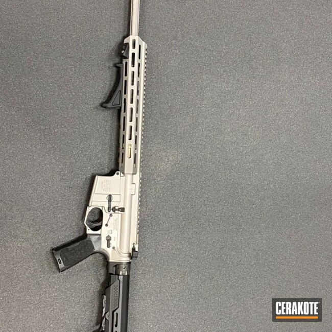 Ar Cerakoted Using Savage® Stainless And Gen Ii Graphite Black