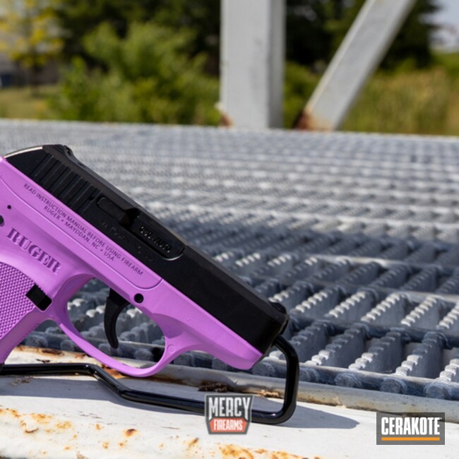 Ruger Lcp Cerakoted Using Purplexed