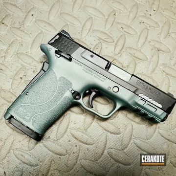 Smith & Wesson M&p Cerakoted Using Cobalt Kinetics™ Green