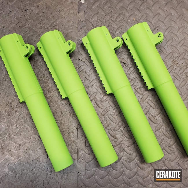 Cerakoted: Zombie Green H-168,Less Lethal,Police,Military,Law Enforcement,LMT