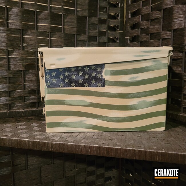 Cerakoted: S.H.O.T,Ammo Can,Battleworn,SOCOM BLUE - Out of Stock  H-245,MCMILLAN® TAN H-203,Black,American Flag,O.D. Green H-236