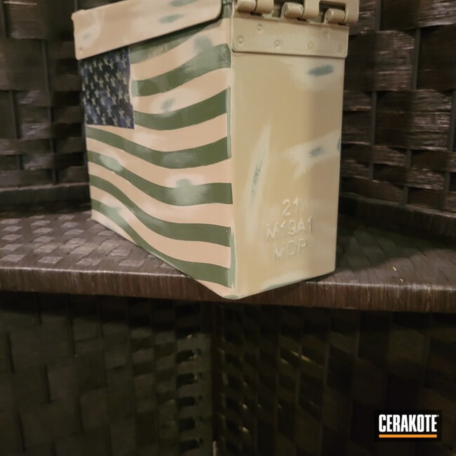 Cerakoted: S.H.O.T,Ammo Can,Battleworn,SOCOM BLUE - Out of Stock  H-245,MCMILLAN® TAN H-203,Black,American Flag,O.D. Green H-236