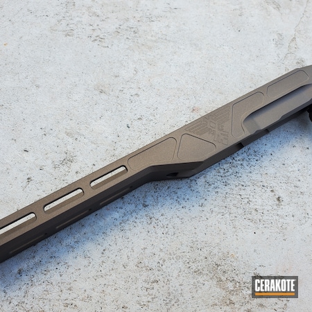 Powder Coating: Midnight Bronze H-294,S.H.O.T,Chassis,Rifle,Ruger 10/22,10/22