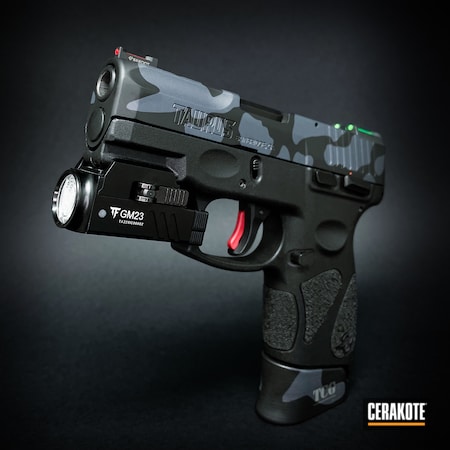 Powder Coating: 9mm,Graphite Black H-146,GLOCK® GREY H-184,S.H.O.T,Handguns,Custom Pistol,Camo,Taurus,FIRE  E-310,G2C