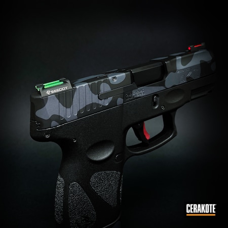 Powder Coating: 9mm,Graphite Black H-146,GLOCK® GREY H-184,S.H.O.T,Handguns,Custom Pistol,Camo,Taurus,FIRE  E-310,G2C