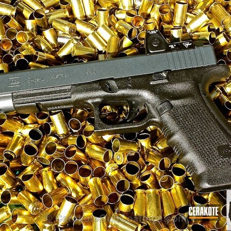 Powder Coating: Glock,Handguns,Blue Titanium H-185