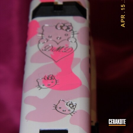Powder Coating: Engraving,Bright White H-140,Glock,Bazooka Pink H-244,Ladies,Custom Camo,Prison Pink H-141