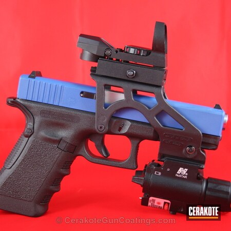 Powder Coating: Glock,Handguns,Ridgeway Blue H-220