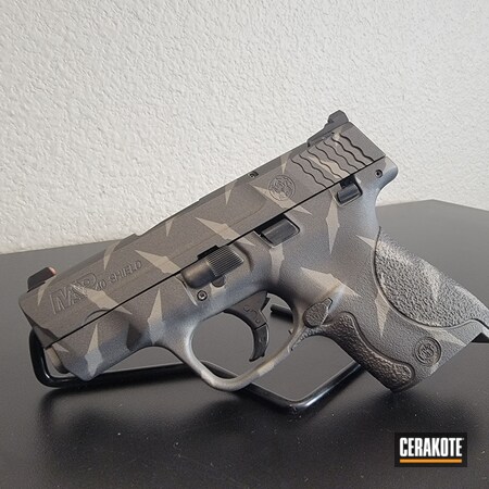 Powder Coating: 9mm,Smith & Wesson,M&P Shield,S.H.O.T,Custom Pistol,M&P 9,Sniper Grey H-234,Tungsten H-237,Shield