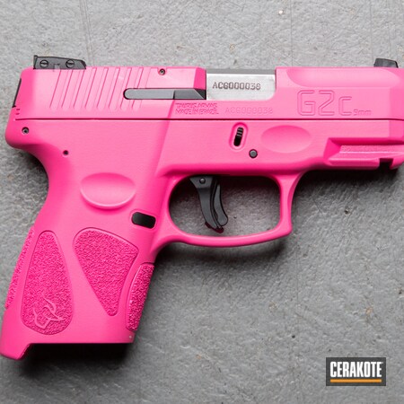 Powder Coating: S.H.O.T,Pistol,Taurus,Prison Pink H-141