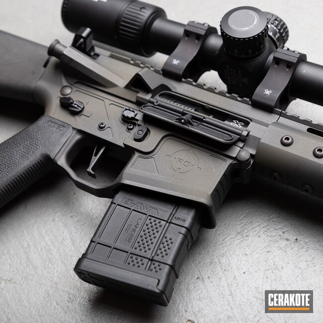 Cerakoted: S.H.O.T,AR Rifle,COBALT KINETICS™ GREEN H-296,Cobalt H-112,AR Build