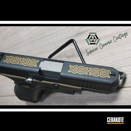 Powder Coating: Graphite Black H-146,S.H.O.T,Stainless H-152,Handgun,Burnt Bronze H-148,glock model 45