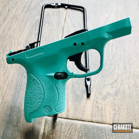 Powder Coating: Smith & Wesson,.9,S.H.O.T,Robin's Egg Blue H-175,9