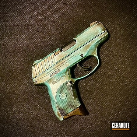 Powder Coating: Hidden White H-242,Midnight Bronze H-294,S.H.O.T,Ruger LCP,Robin's Egg Blue H-175