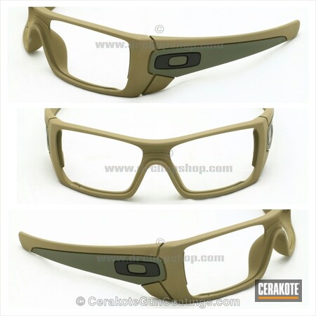 Powder Coating: Sunglasses,Forest Green H-248,Coyote Tan H-235
