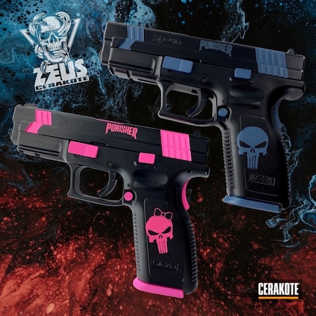 Powder Coating: S.H.O.T,Blue Titanium H-185,Armor Black H-190,Punisher,HIGH GLOSS ARMOR CLEAR H-300,Prison Pink H-141