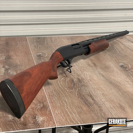 Powder Coating: Shotgun,S.H.O.T,Remington,Midnight Blue H-238,Restoration