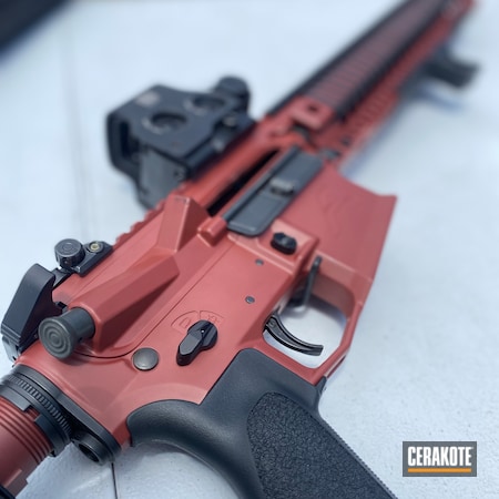 Powder Coating: Red,Custom Color,AR Rifle,S.H.O.T,AR15 BUILD,Flat Dark Red,SIG™ DARK GREY H-210,FIREHOUSE RED H-216