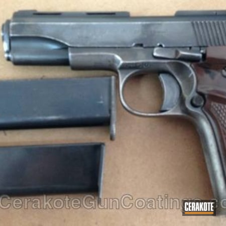 Powder Coating: Graphite Black H-146,Handguns,Lama
